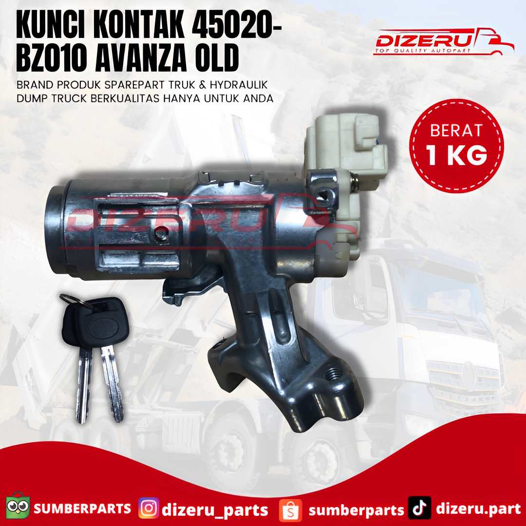 Kunci Kontak 45020-BZ010 Avanza Old